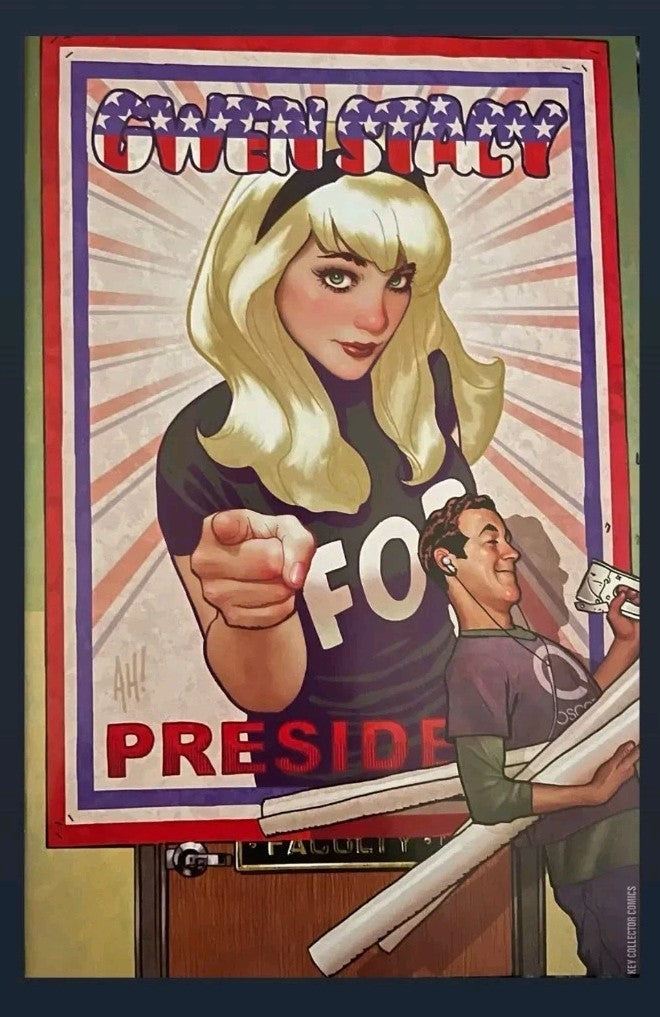 GWEN STACY #2 ADAM HUGHES EXCLUSIVE VIRGIN VARIANT