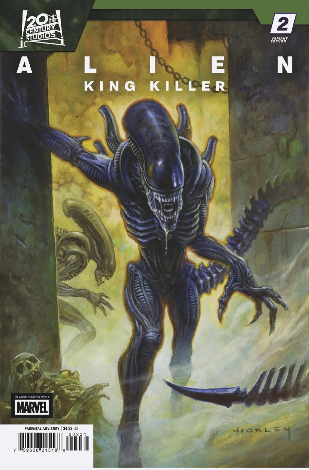 Alien: King Killer #2 Alex Horley Variant
