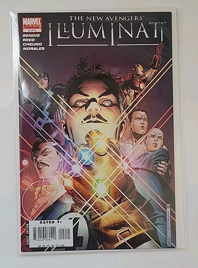 New Avengers Illuminati #1-5 Marvel Comics Modern Lot-5 EB-1