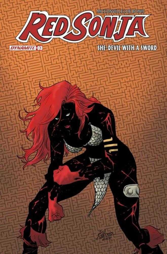 Red Sonja She Devil With A Sword #3 Cover M Pablo De Bonis Absolute Homage