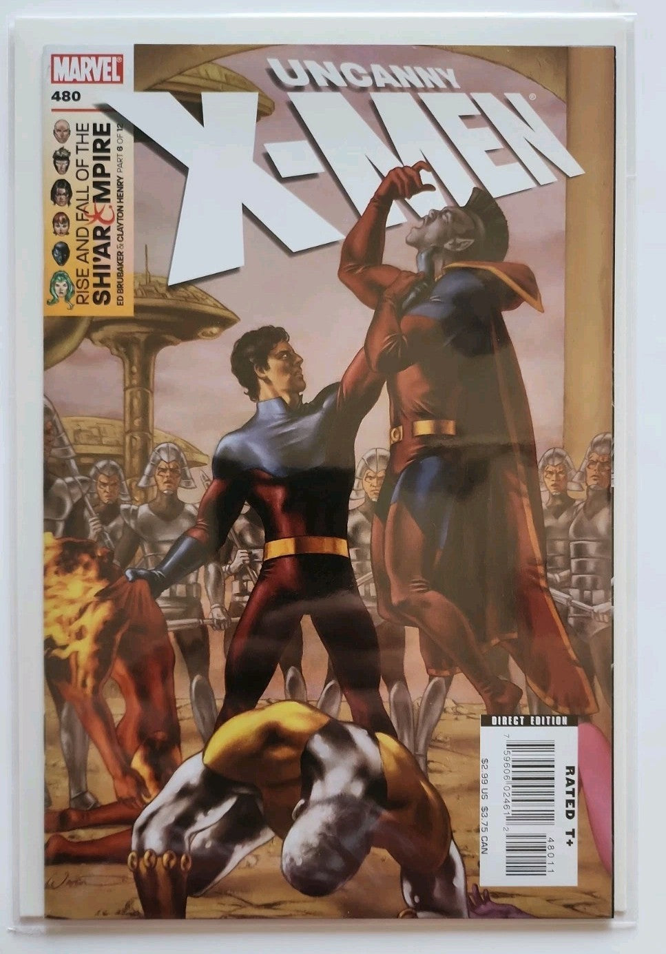 UNCANNY X-MEN #475-486 Comics RISE FALL SHIAR EMPIRE 1-12 Complete Arc 2006 Rn-1