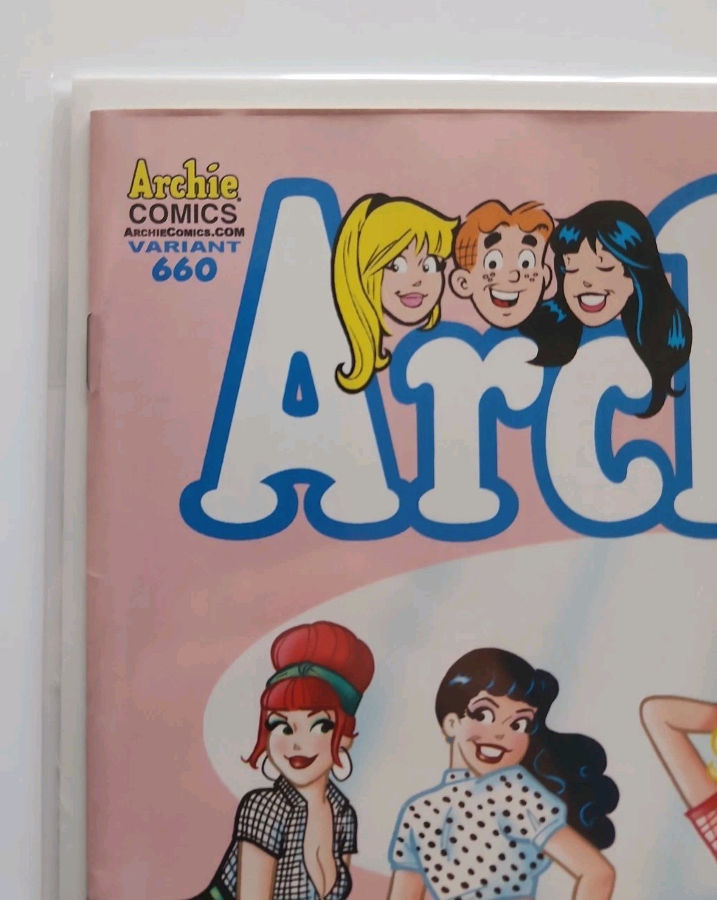 Archie Comics #660 HTF Dan Parent Pin-Up Variant NM Eb-2