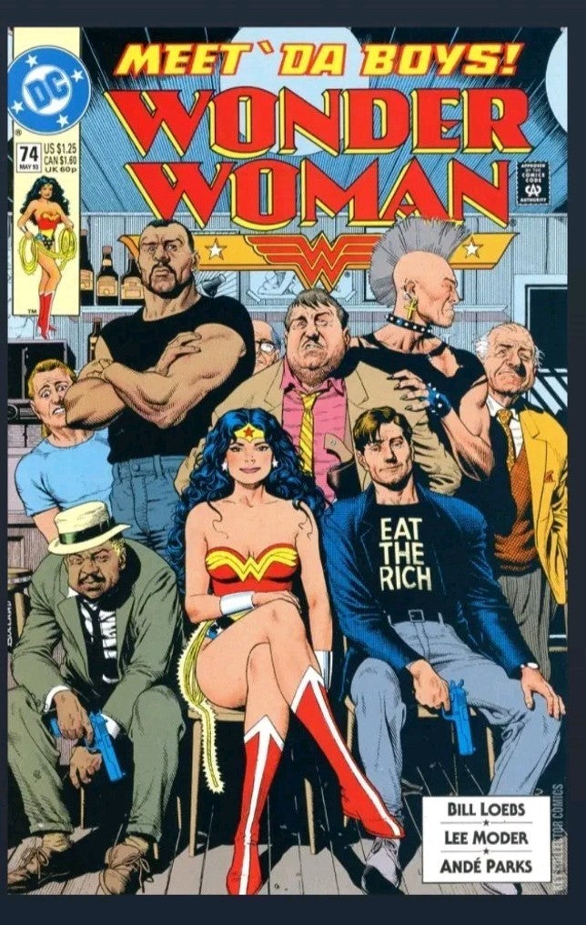 Wonder Woman # 74 NM 1st Print DC Comic Book Brian Bolland Cover Art 2 J384