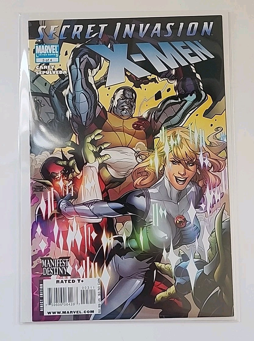 Secret Invasion X-Men #1-4 Marvel Comics