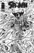 Spawn #375 Cover B Harvey Tolibao Black & White Variant