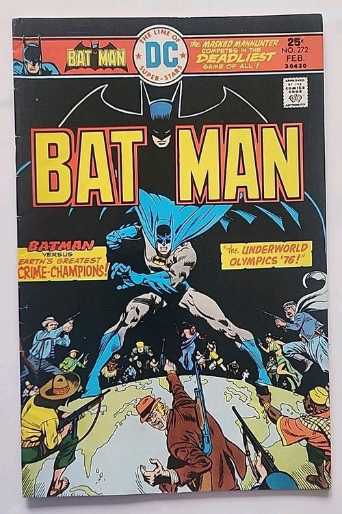 BATMAN #272 (1976) Alfred, David Vern, Jose Luis Garcia-Lopez, DC Comics