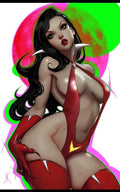 🩸 VAMPIRELLA #7 KISSKISS VIRGIN NEON EXCLUSIVE Variant B LTD 500