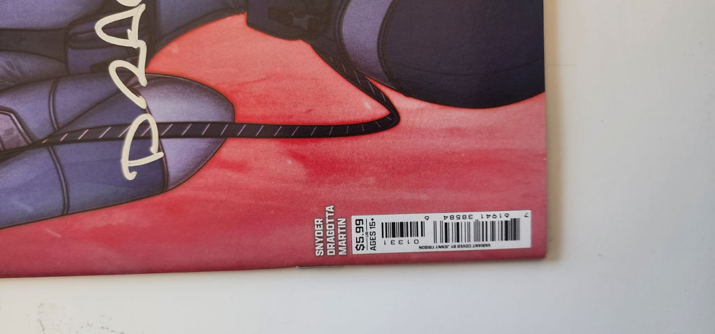 ABSOLUTE BATMAN #13 Signed By Nick Dragotta C Jenny Frison Variant. 9.8  W/COA