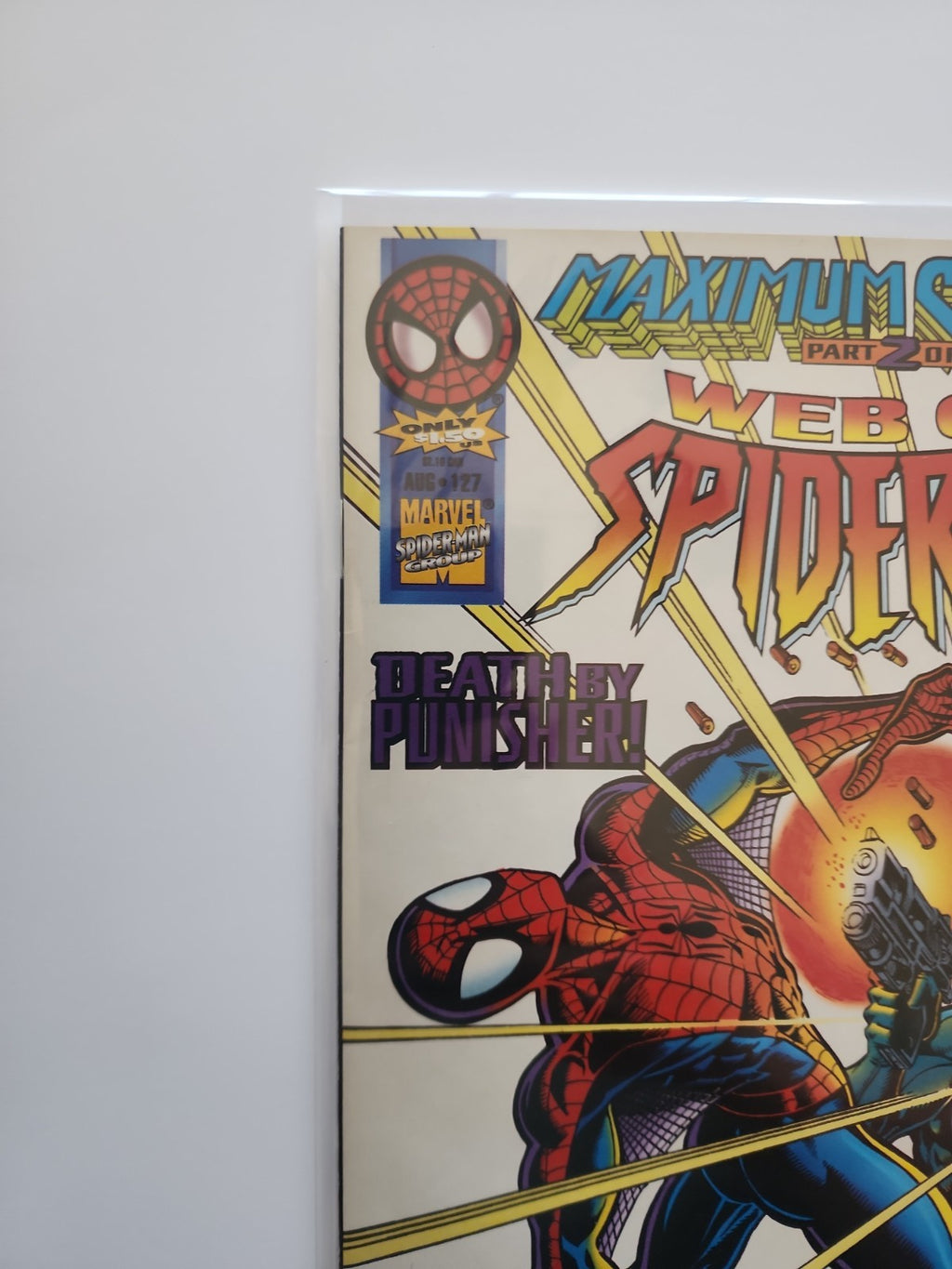 WEB OF SPIDER-MAN #127 MARVEL COMIC 1995 VG Sp-1