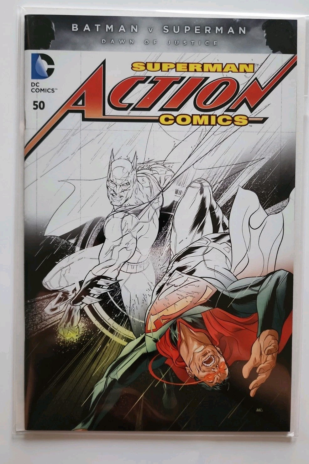 SUPERMAN ACTION COMICS #50 FADE VARIANT COVER 1ST PRINT DC  (2016) BATMAN Eb-2