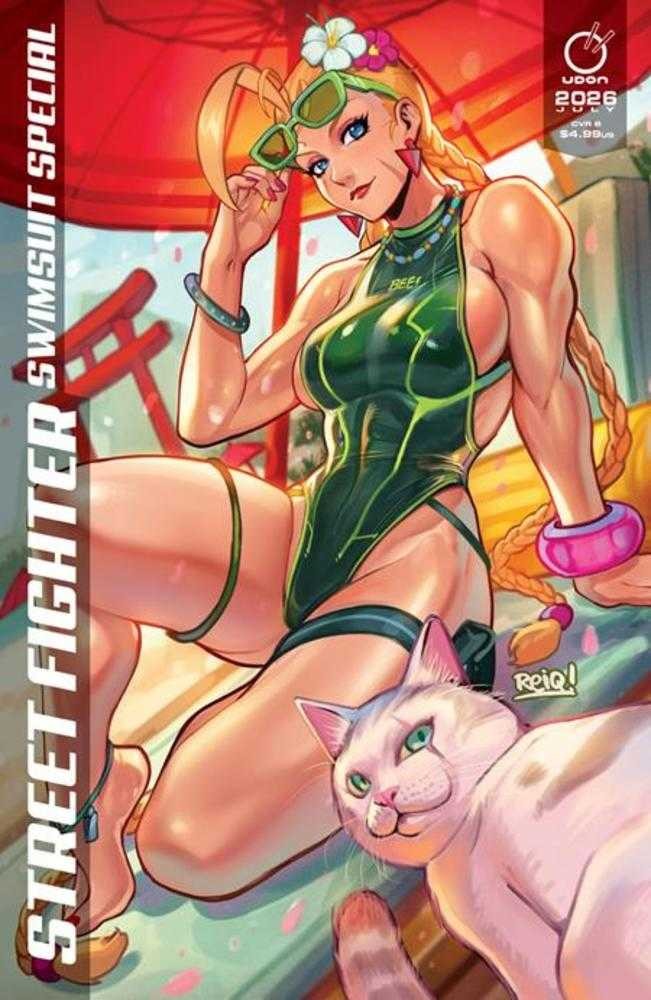 2026 Street Fighter Swimsuit Special #1 (One Shot) Cover B Reiq Cat Variant