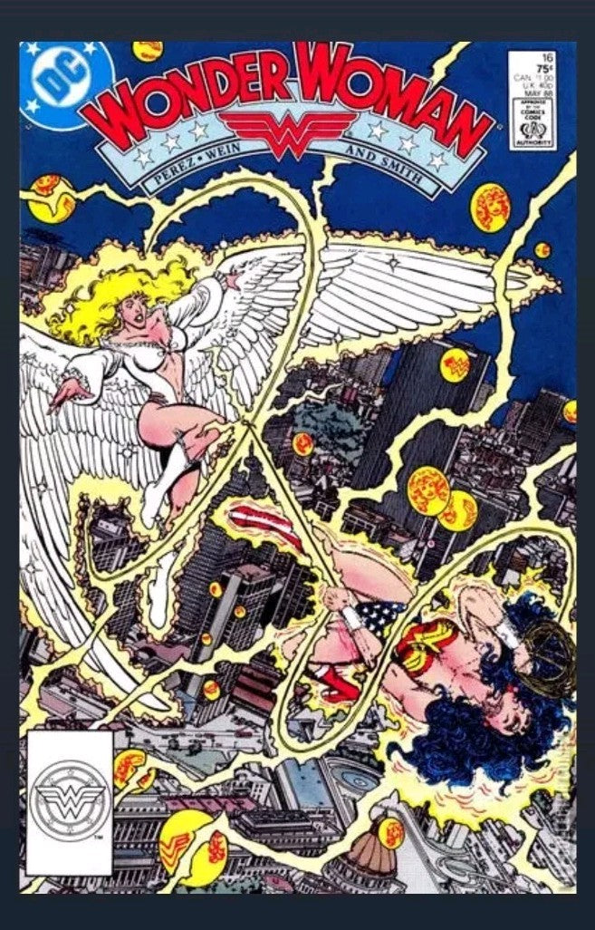WONDER WOMAN #16 1988 COPPER AGE DC COMIC - GEORGE PEREZ - BAGGED & BOARDED