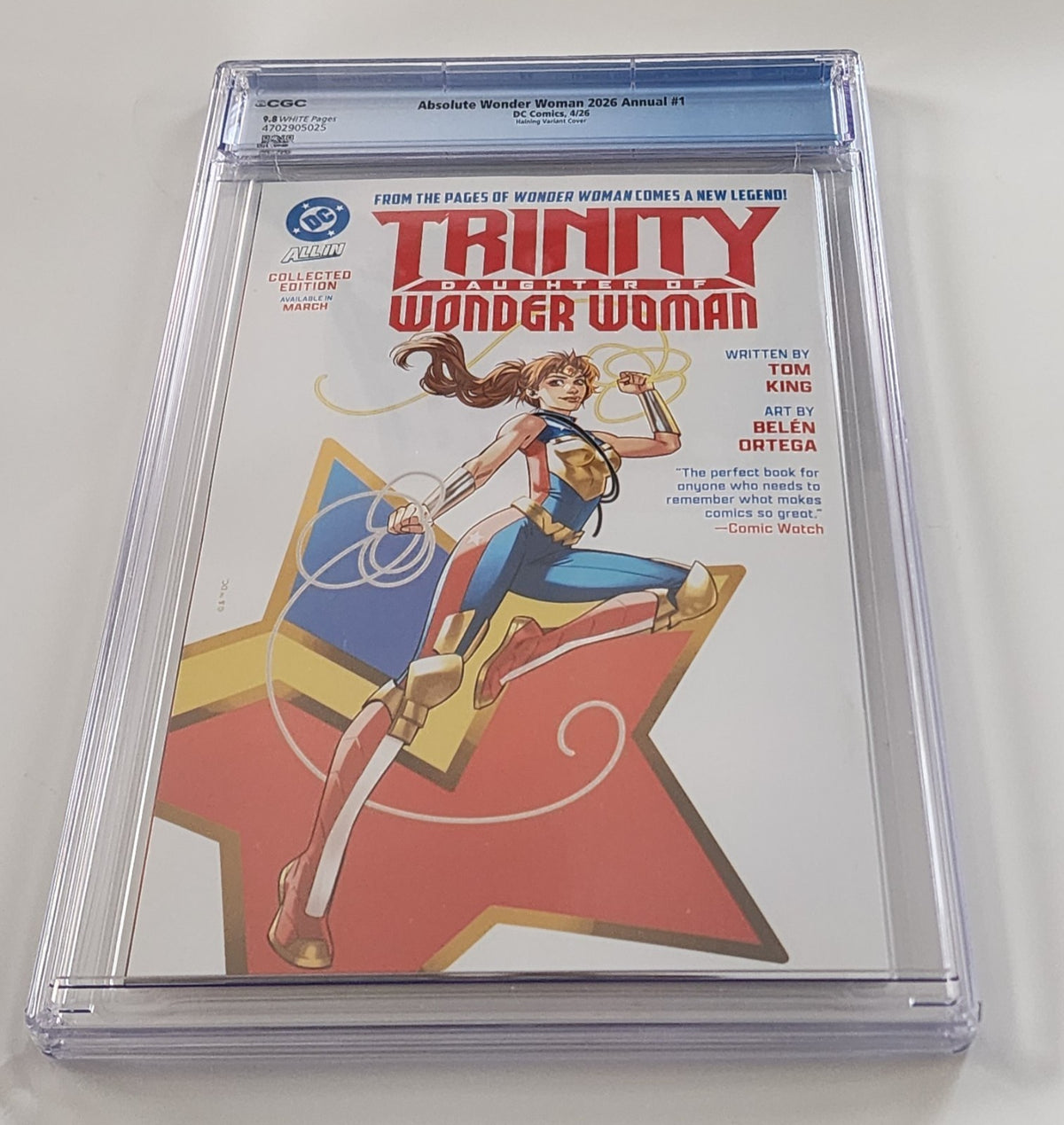 Absolute Wonder Woman Annual 2026 #1 CGC 9.8 Cover C Haining Variant DC 
