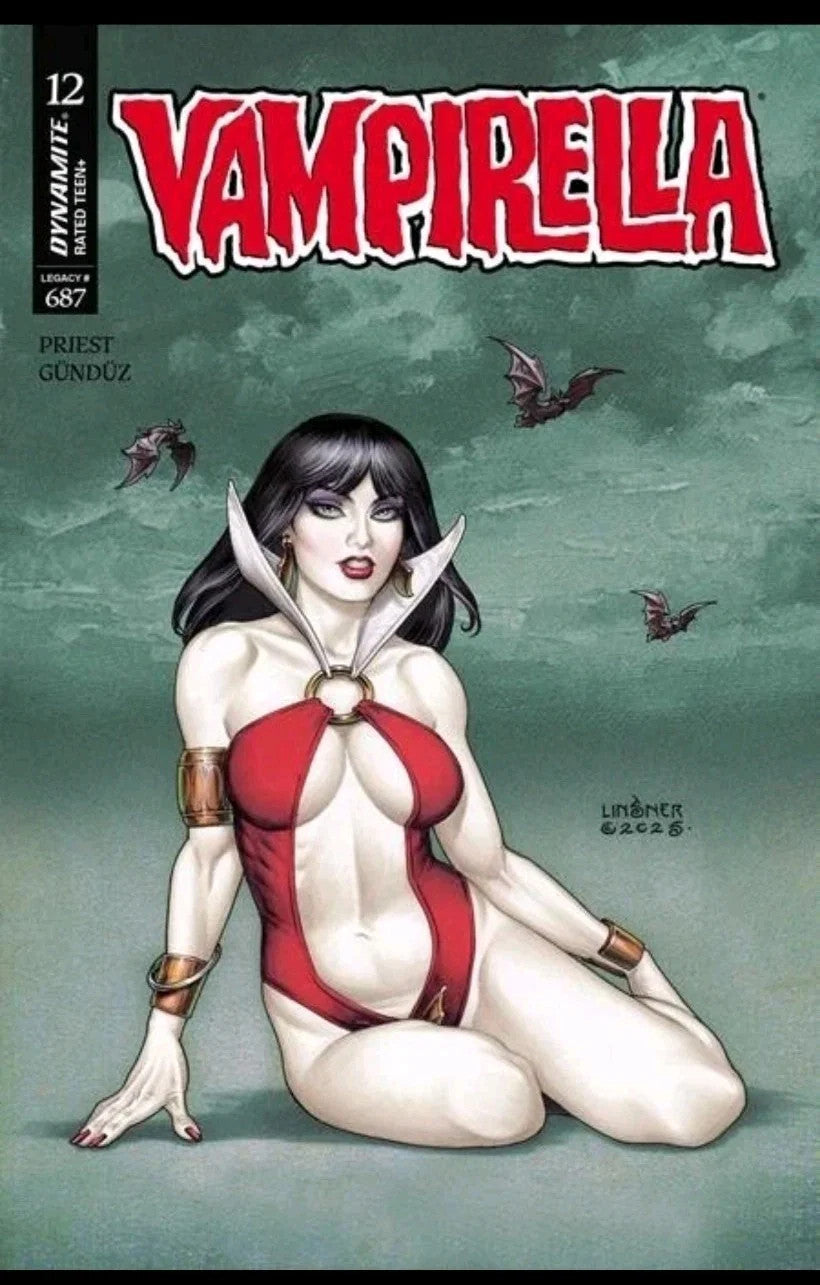 VAMPIRELLA #12 VARIANT COVER BY JOSEPH MICHAEL LINSNER NM DYNAMITE ENT. 2026