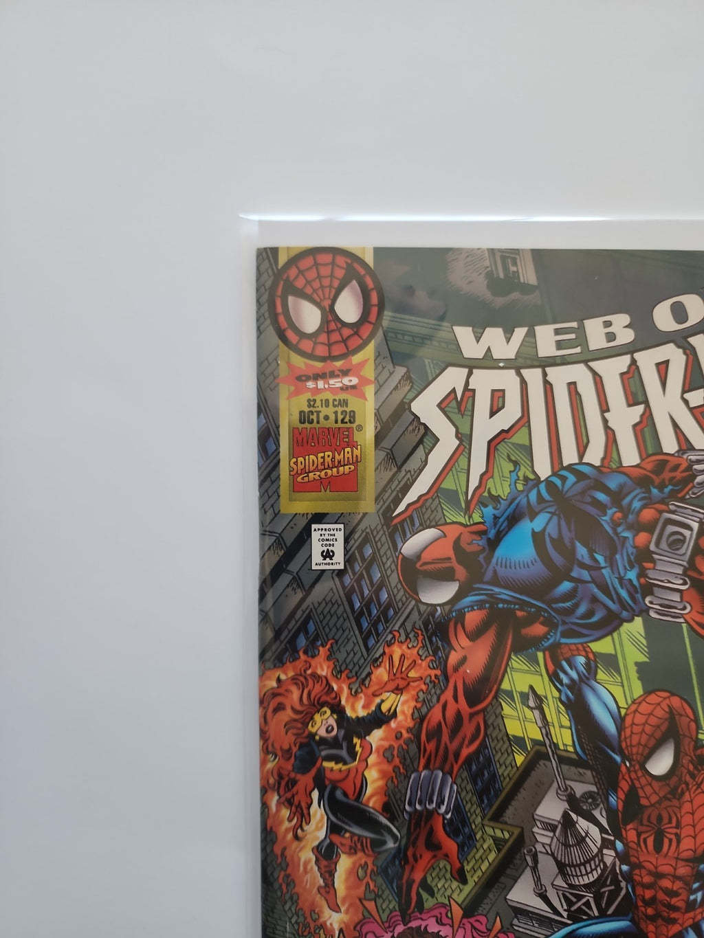 WEB OF SPIDER-MAN #129 MARVEL COMIC 1995 VG Sp-1