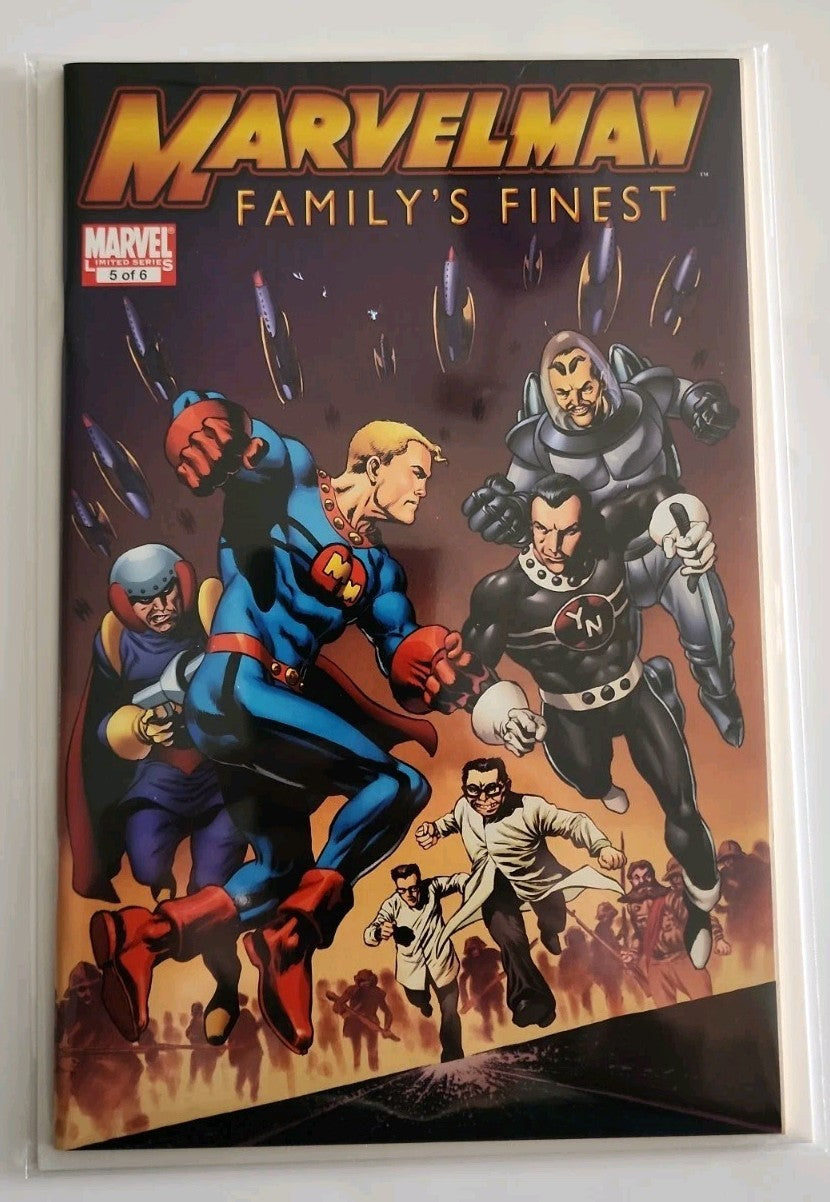 Marvelman Family's Finest #1-6 + Complete Set - Miracleman Marvel 2010 Eb-1
