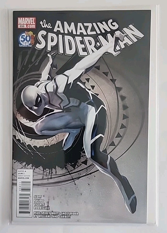 Amazing Spider-Man #657, 658 Marvel Direct Editions High Grade 2011 New Suit  Eb