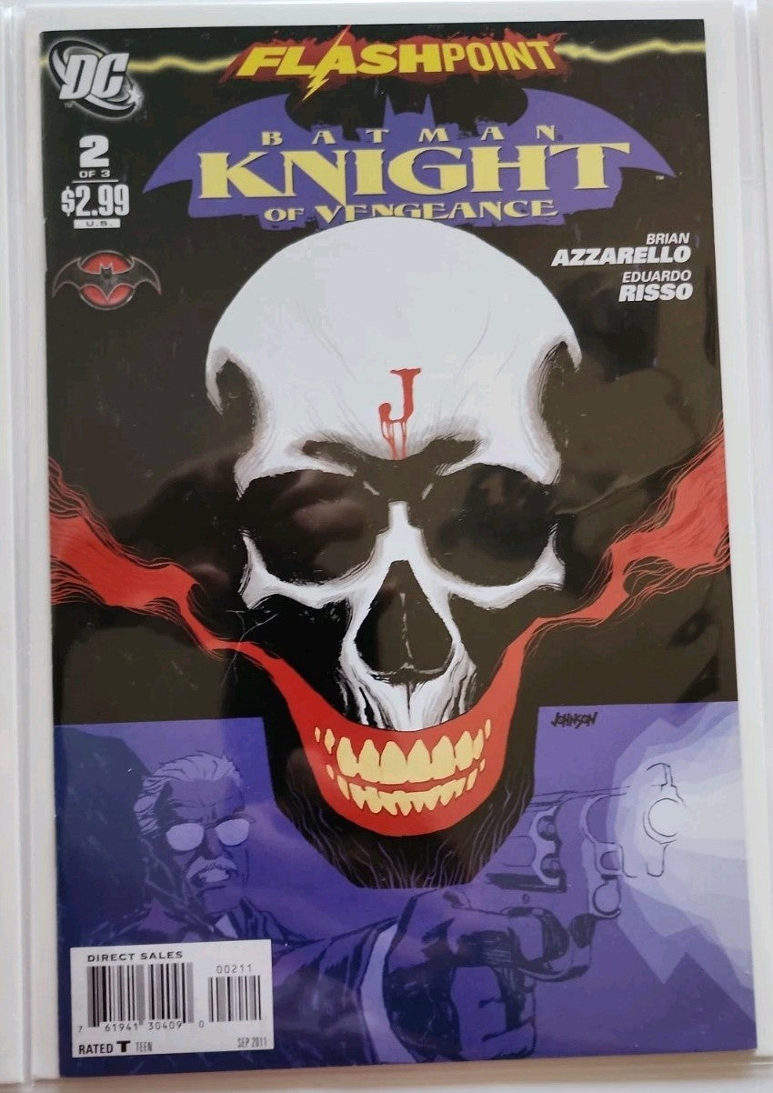 Flashpoint Batman Knight Of Vengeance 1-3 Lot Thomas Wayne Dexter Dent