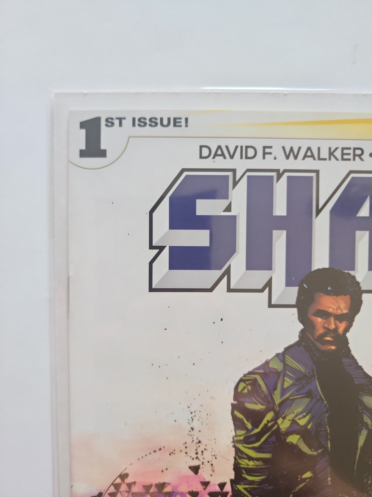 Shaft #1 Dennis Cowan Cover A Variant Dynamite Comics 2014 David F. Walker Eb-2