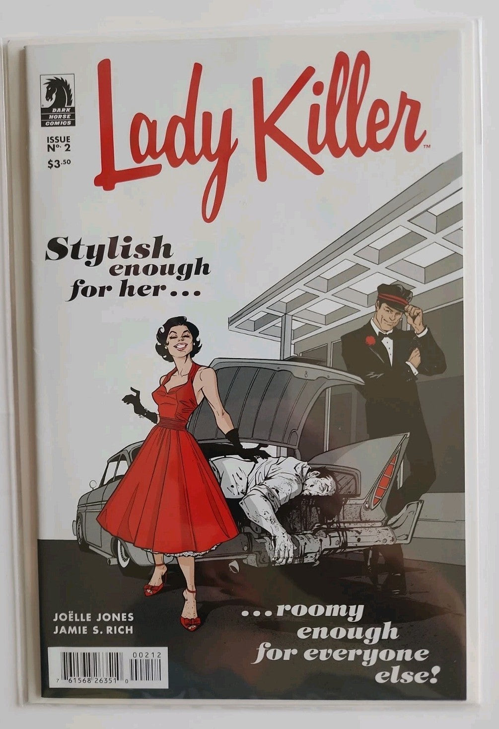 Lady Killer #2 - 2nd Print 2014 First Series by Jamie Rich, Joëlle Jones Eb-2