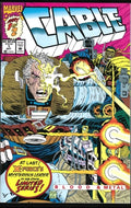 Cable - Blood and Metal #1 Newsstand Variant (Marvel Comics October 1992) NM 9.4