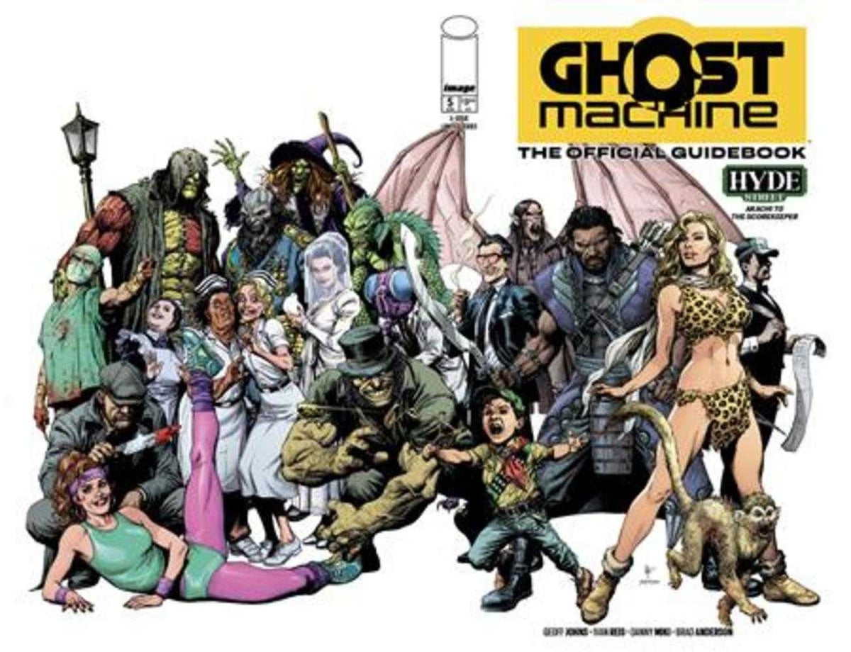 Ghost Machine The Official Guidebook #5 (Of 5) Cover A Gary Frank & Brad