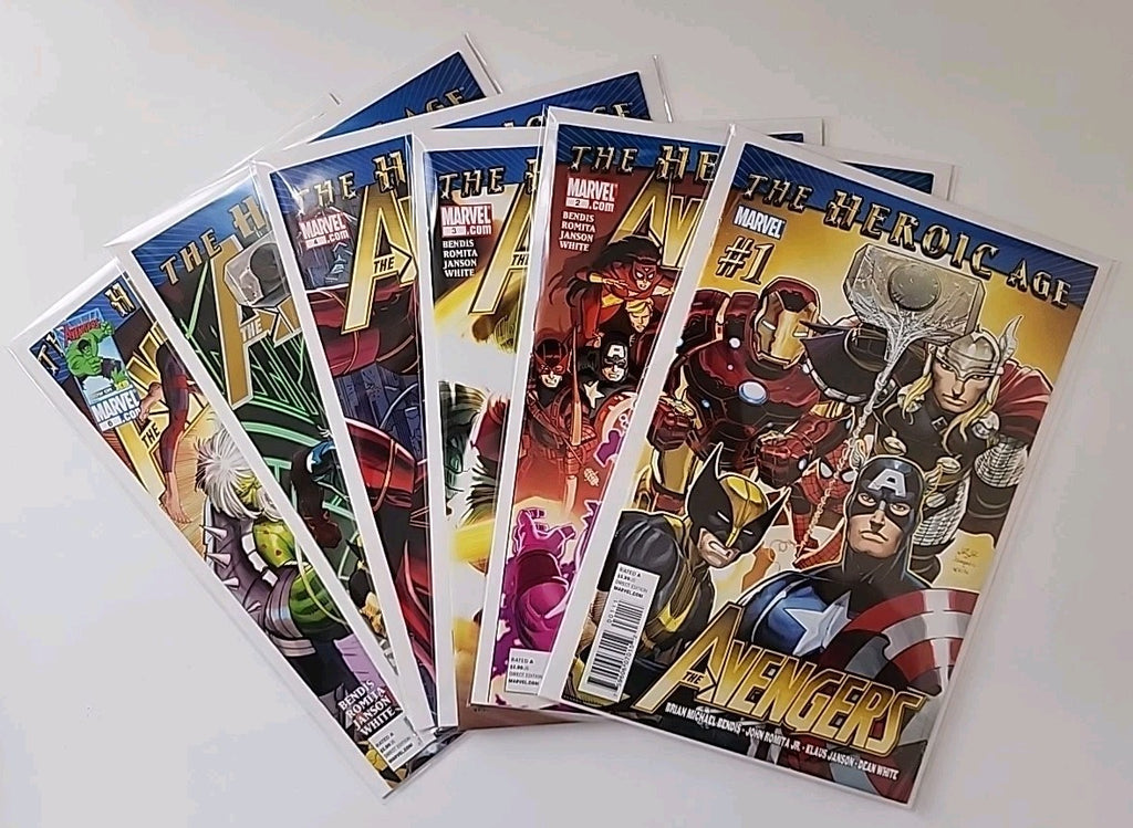 The Avengers, #1-6 (Marvel Comics 2010) The Heroic Age Eb-1