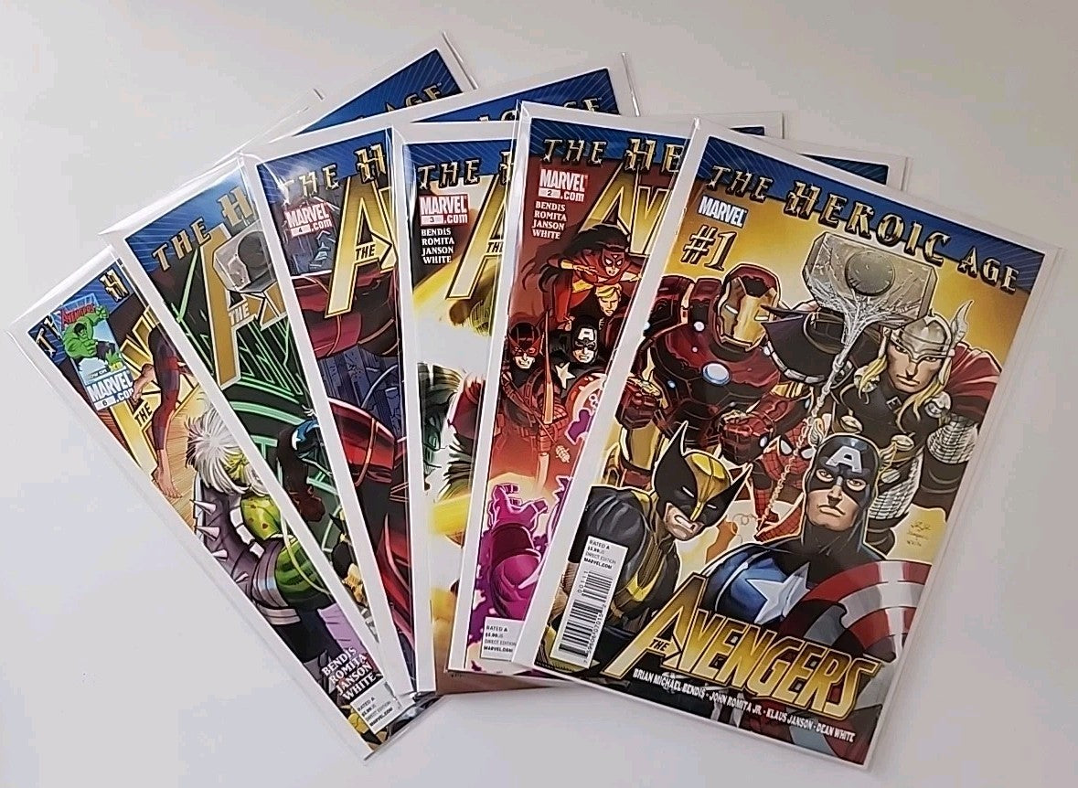 The Avengers, #1-6 (Marvel Comics 2010) The Heroic Age Eb-1