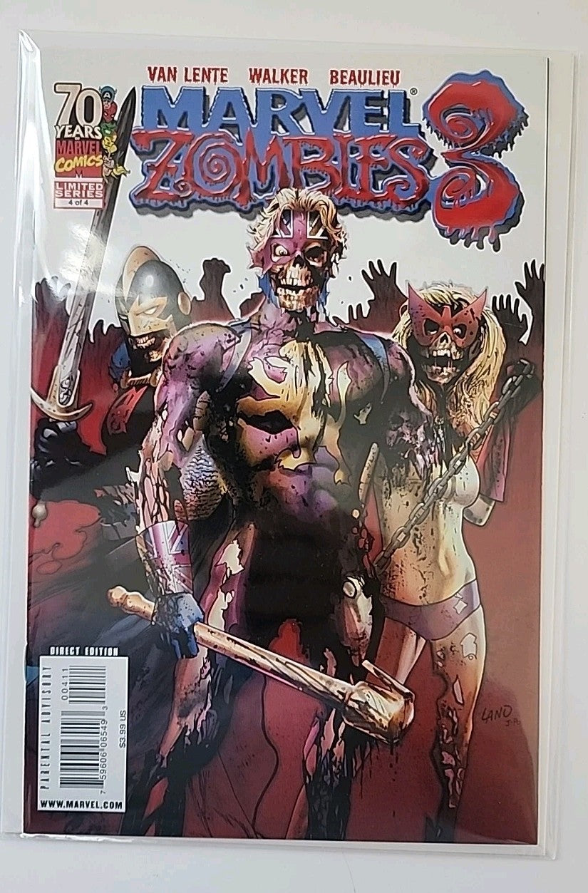 Marvel Zombies Vol. 3 #1-4 Complete Set 2008-09 Eb-1