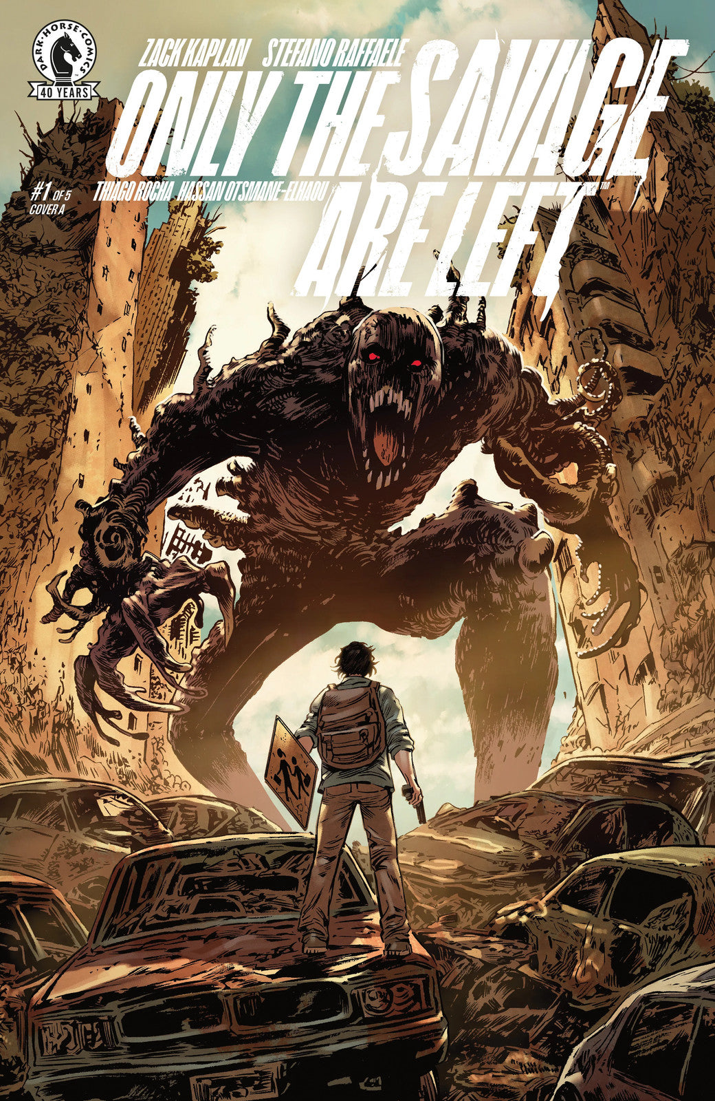 Only The Savage Are Left #1 (Cover A) (Stefano Raffaele)