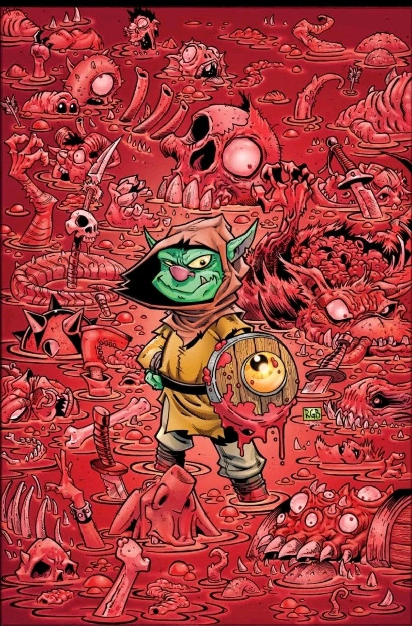 D'ORC #1 2ND PRINT RYAN G BROWNE EXCLUSIVE FOIL LTD 500 IN HAND