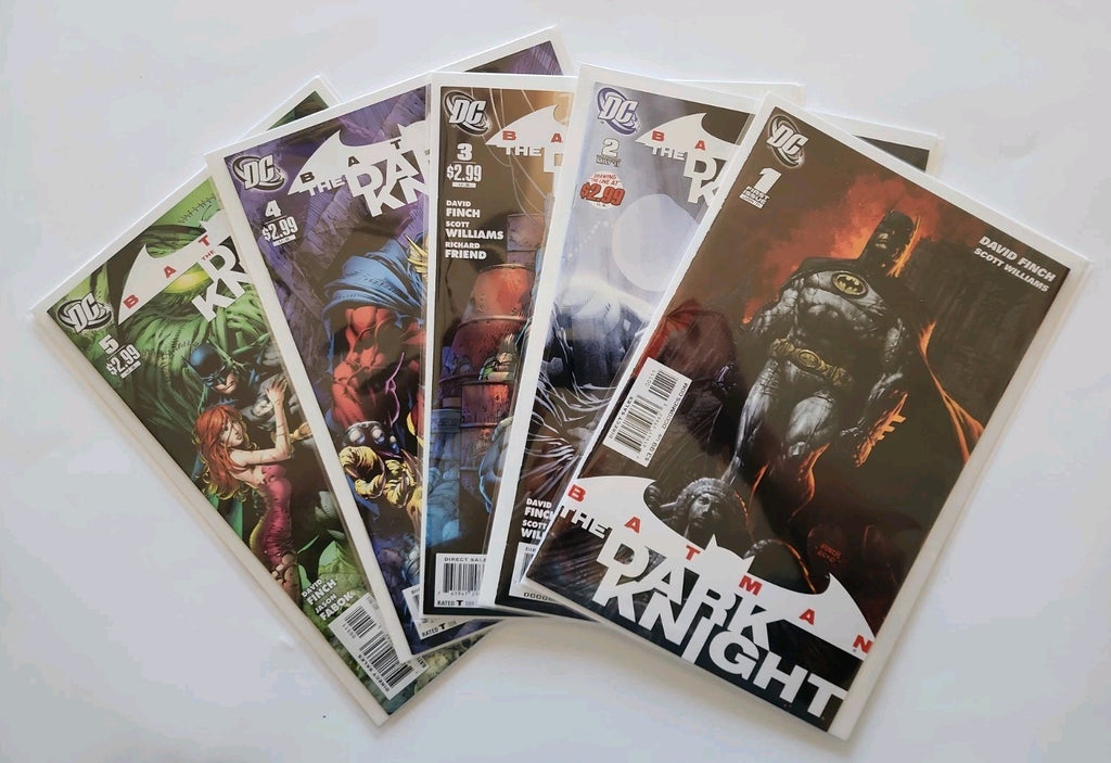DC - Batman: "THE DARK KNIGHT" 5pc Complete Set. 2011. Eb-1