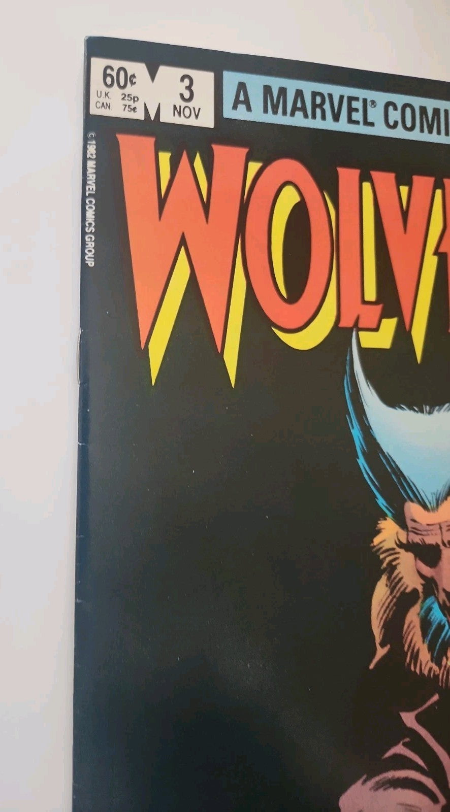 Marvel Comics Wolverine #3 Featuring Wolverine 1982 Bronze Age Comic Book Eb-2