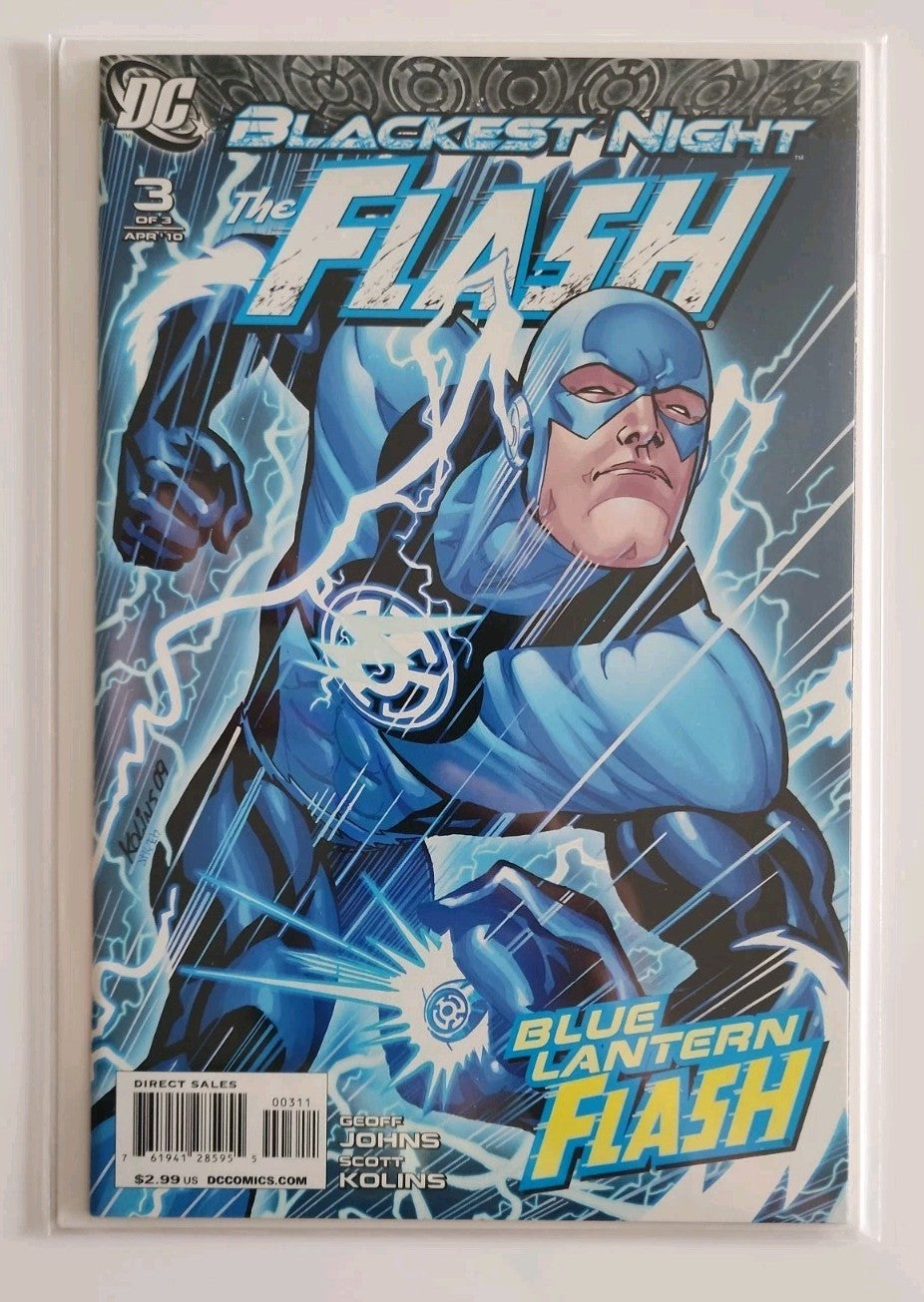 Blackest Night The Flash #1-3 Complete Series Set. DC Comics 2009. Eb-1