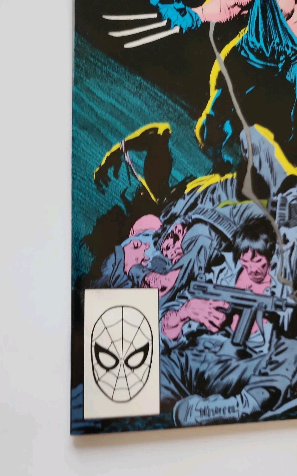 WOLVERINE #1 1988 Newsstand PATCH 1st solo series Claremont Marvel VF Eb-2