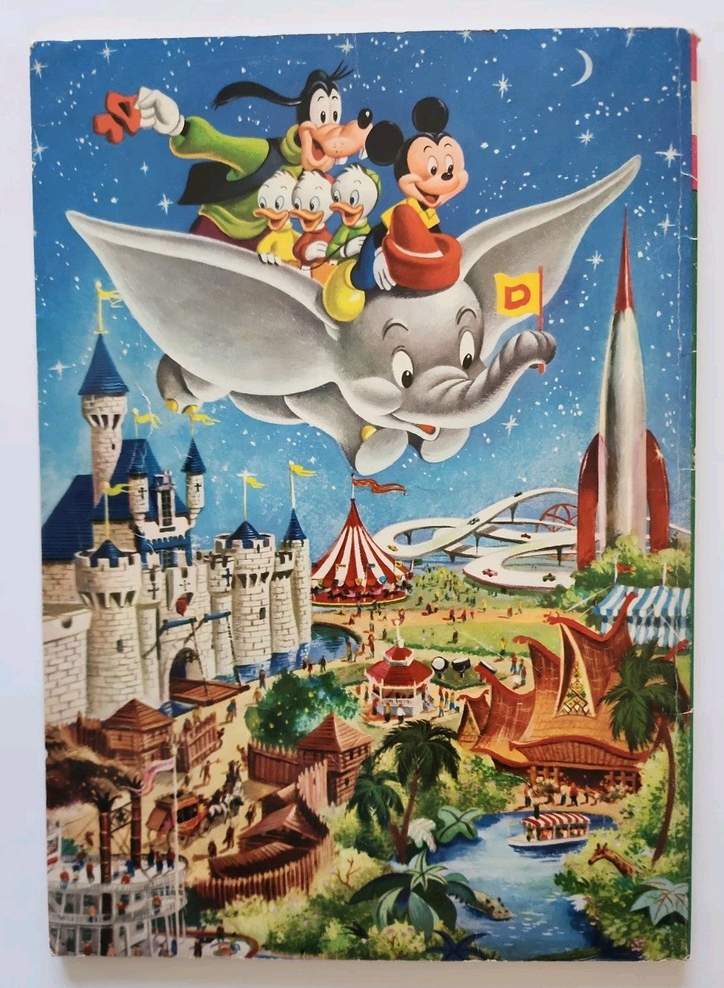  Disney's Vacation in Disneyland #1; 10th Ann Gold Key Mickeys Fantasia 50th Eb1