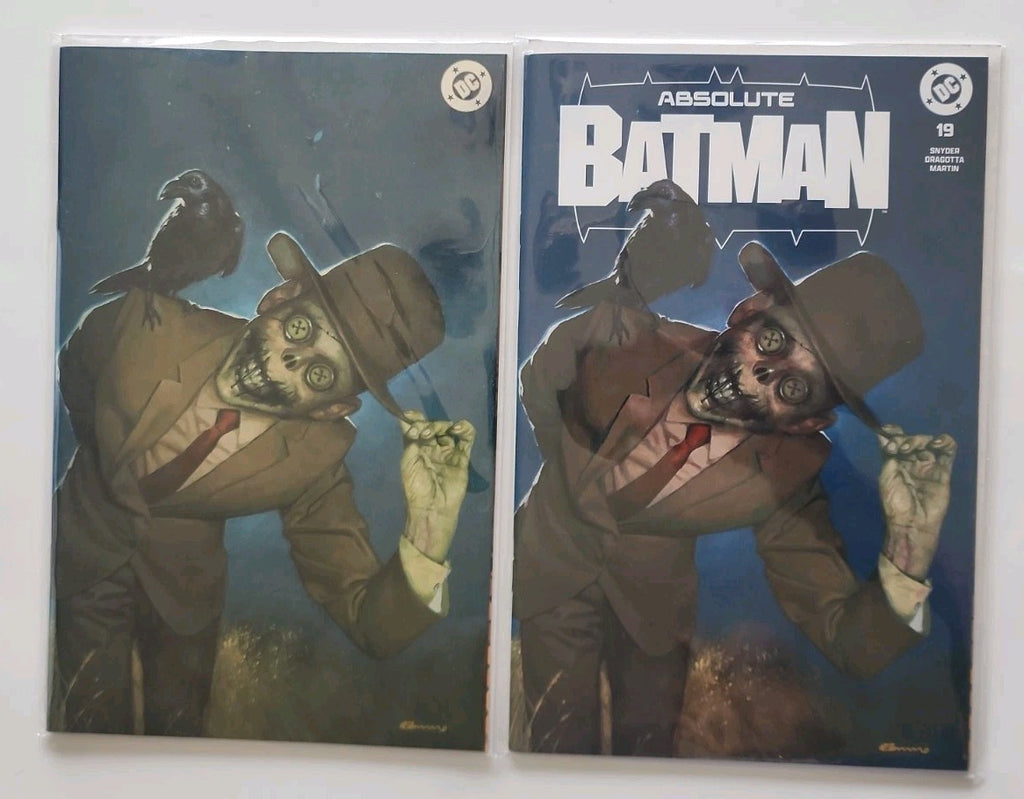 ABSOLUTE BATMAN #19 FABRIZIO DE TOMMASO 616 Virgin FOIL And Trade Dress.