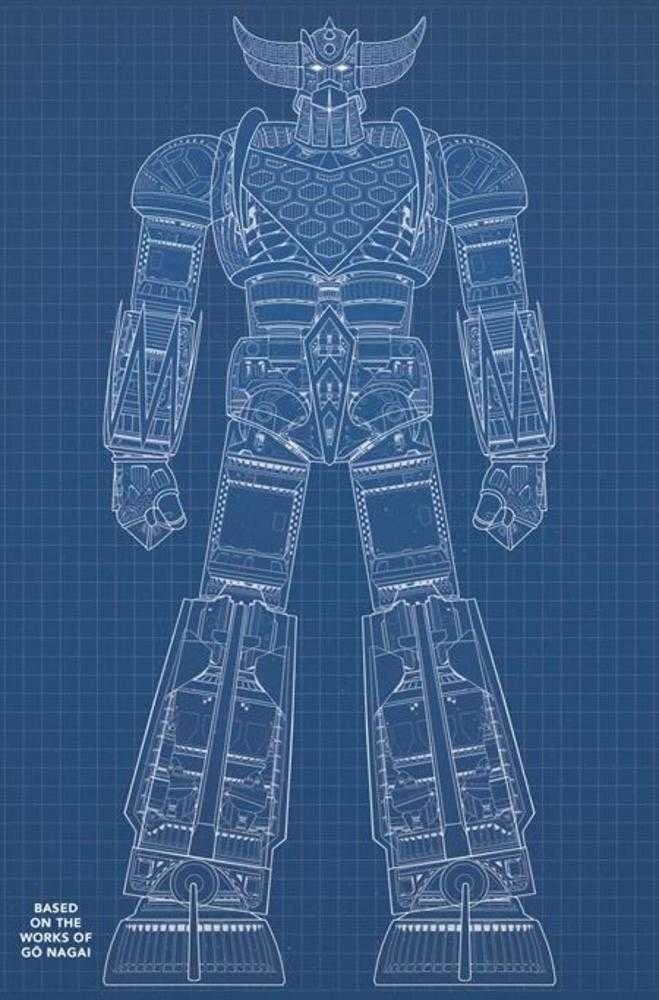 Ufo Robot Grendizer #1 (Of 4) Cover E Blueprint Denis Bajram & Brice Cossu
