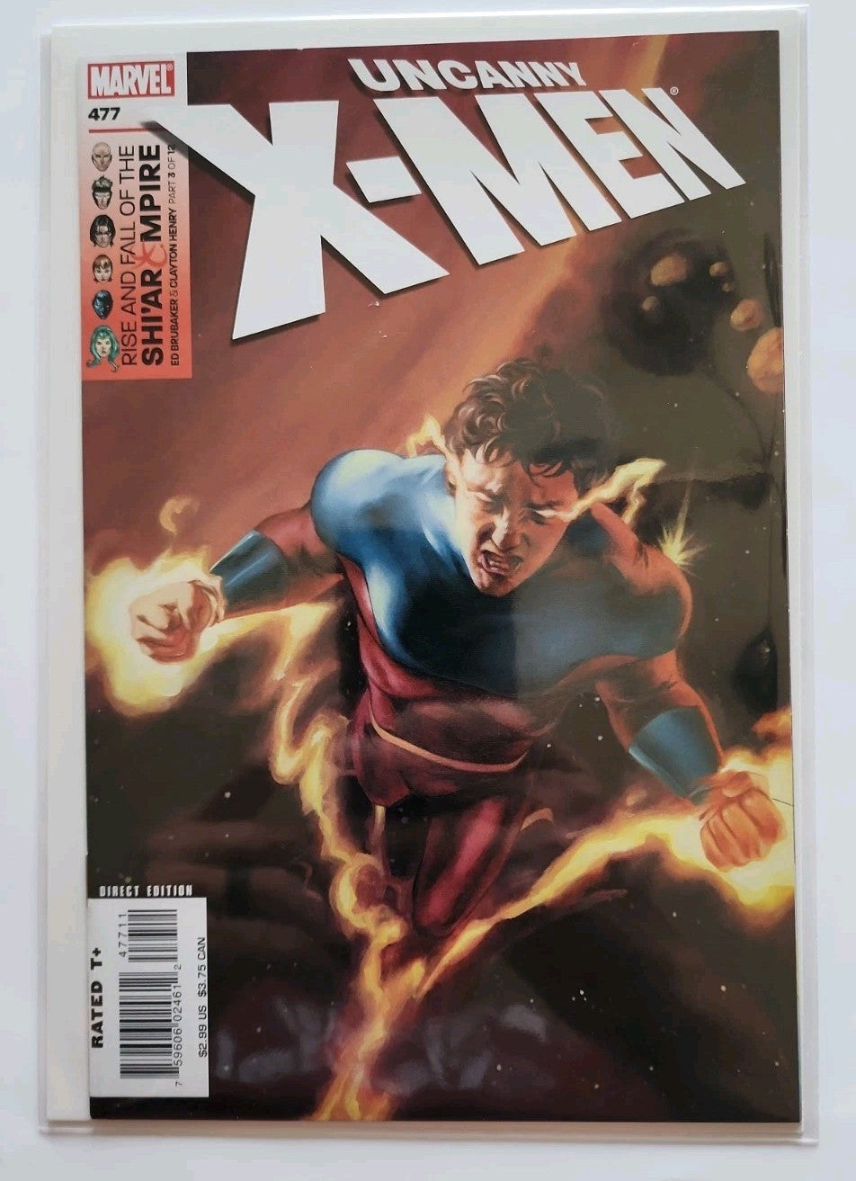 UNCANNY X-MEN #475-486 Comics RISE FALL SHIAR EMPIRE 1-12 Complete Arc 2006 Rn-1