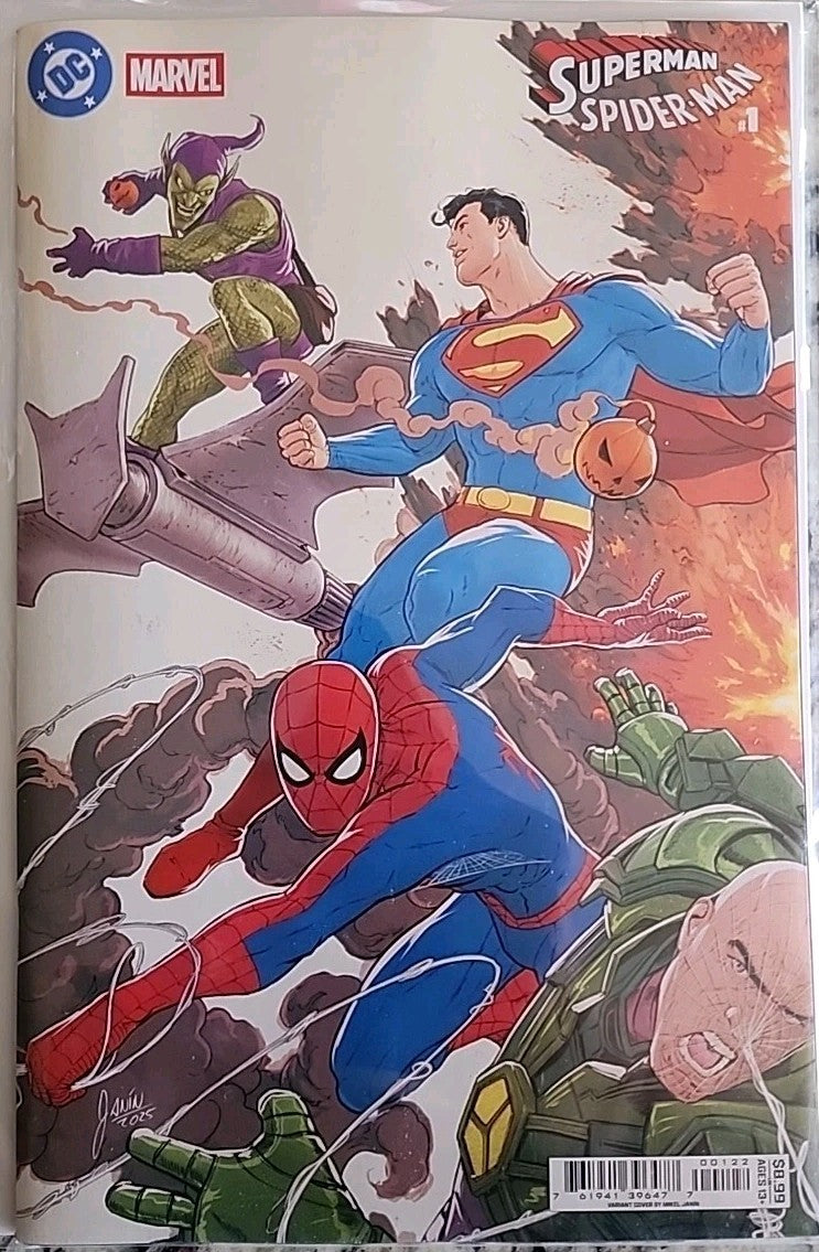 Superman/Spider-Man # 1 Mikel Janín Variant NM Marvel DC 2026 