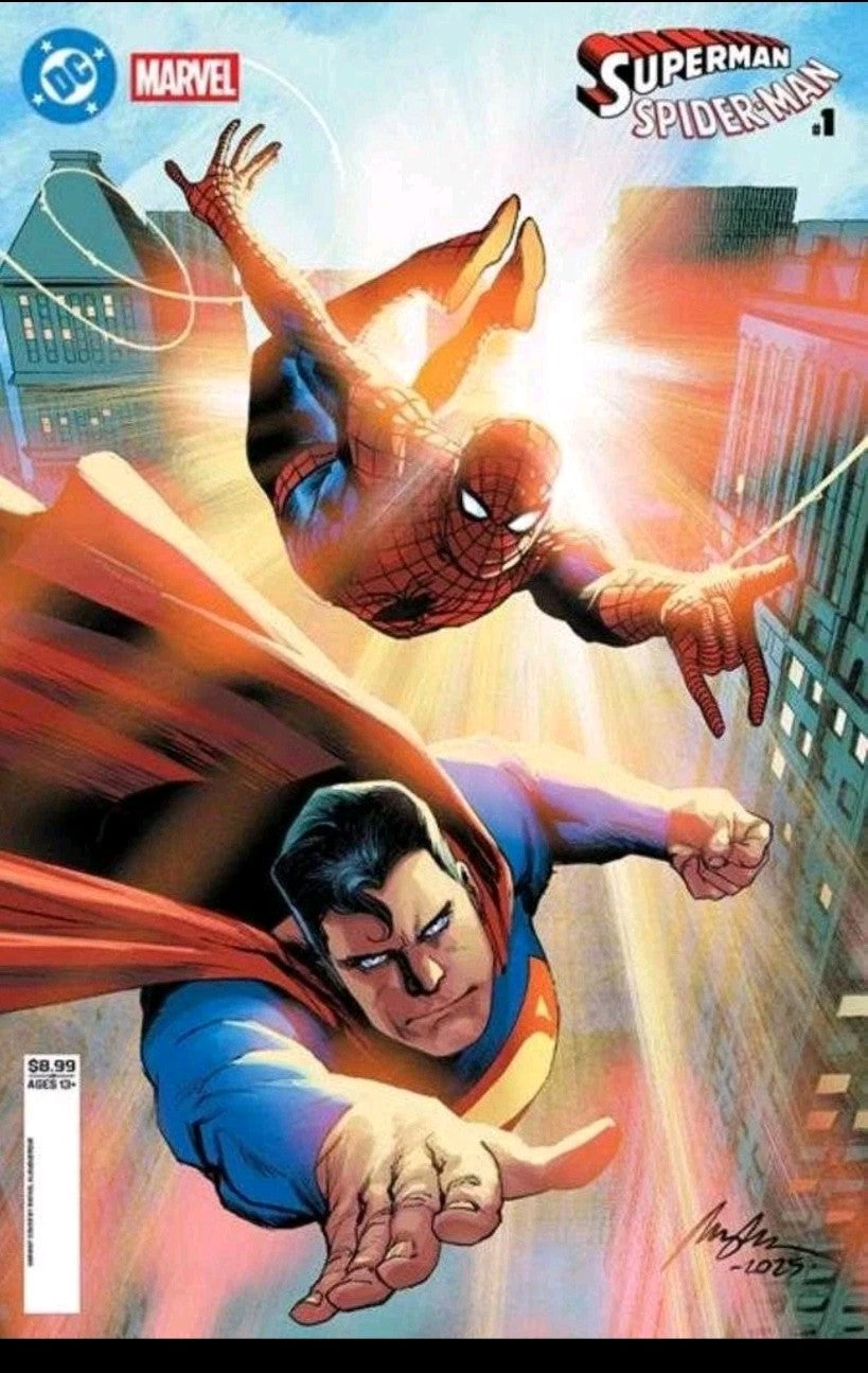 DC Marvel Superman Spider-Man #1 (One Shot) Cover C Rafael Albuquerque Variant