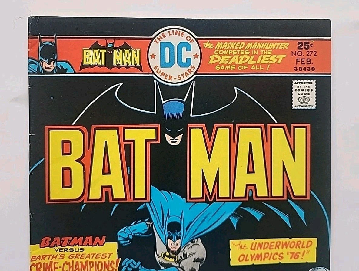 BATMAN #272 (1976) Alfred, David Vern, Jose Luis Garcia-Lopez, DC Comics