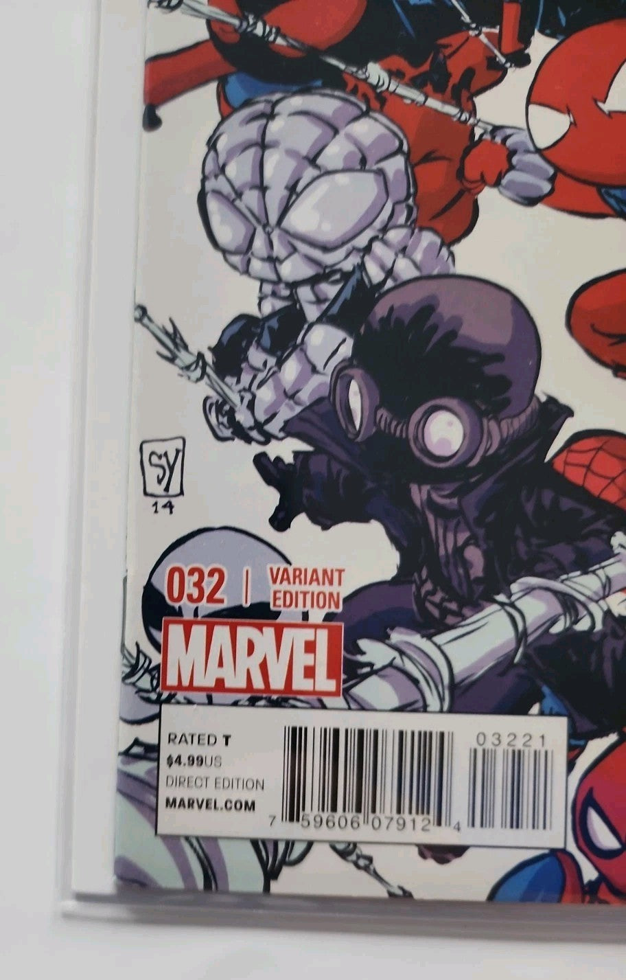 Superior Spider-Man #32 Skottie Young Variant First Print Eb-2