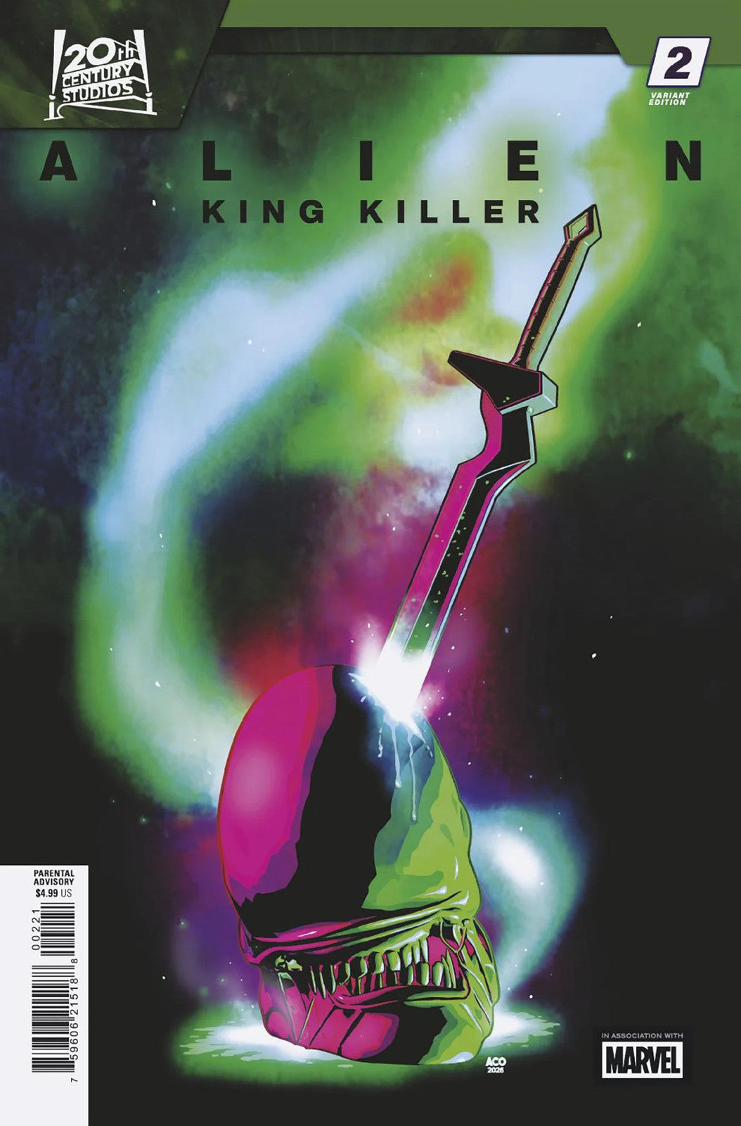 Alien: King Killer #2 Aco Variant