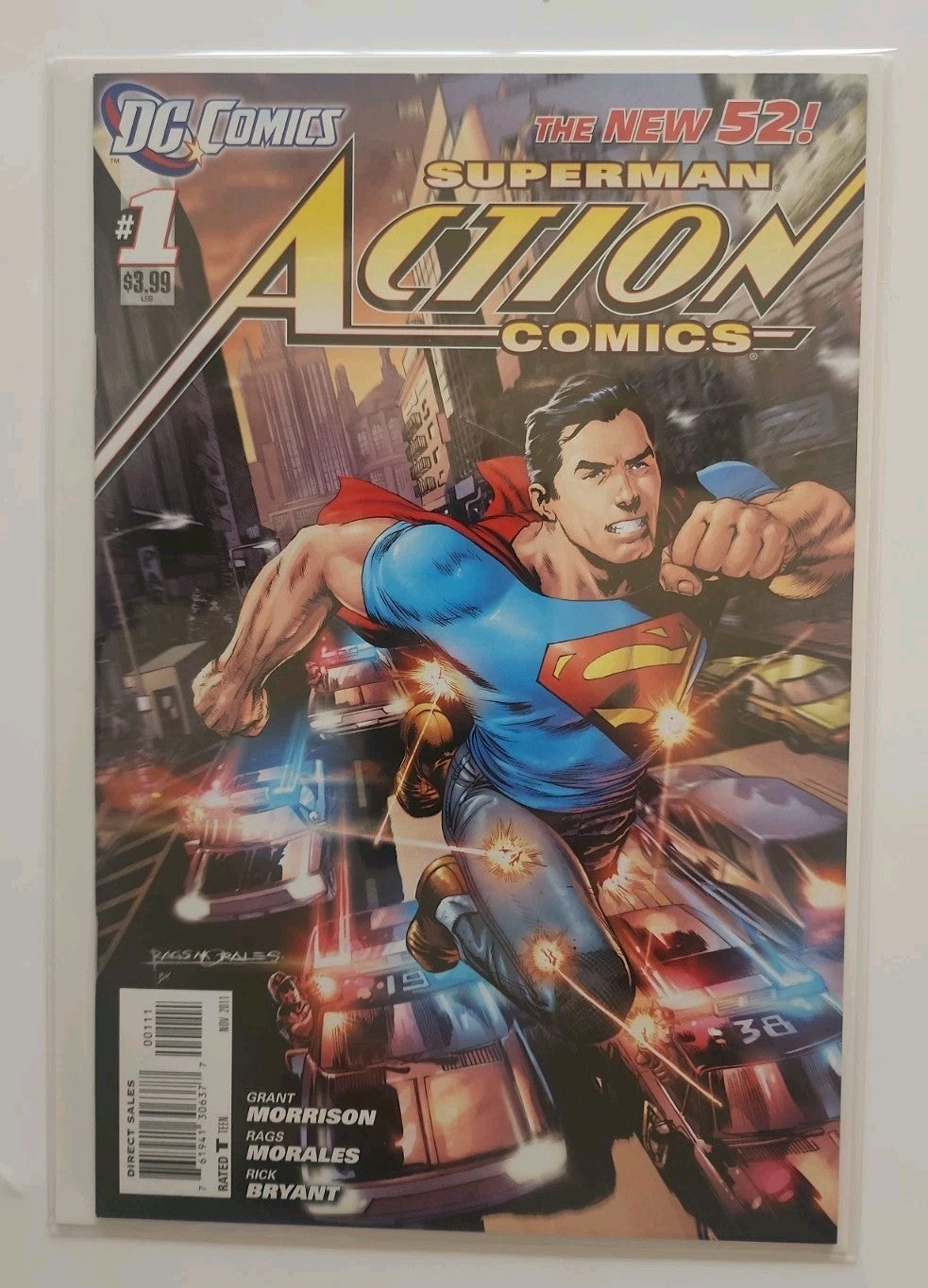 Action Comics #1 Vol. 2 2011 DC Comics 1st App High Grade Comic Book Eb-2