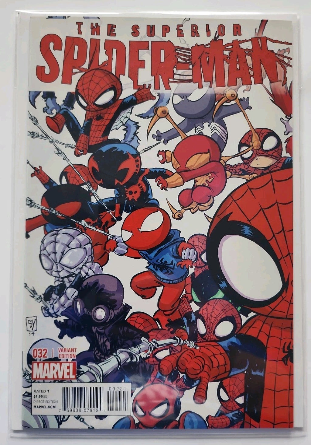 Superior Spider-Man #32 Skottie Young Variant First Print Eb-2