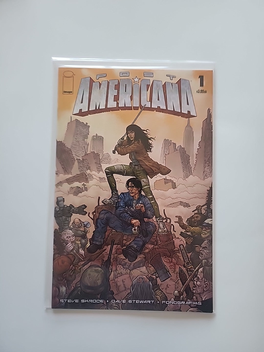 POST AMERICANA #1 - Skroce Cover A - NM - Image