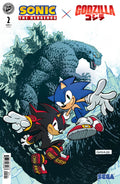 Sonic The Hedgehog X Godzilla #2 Variant B (Catalan)