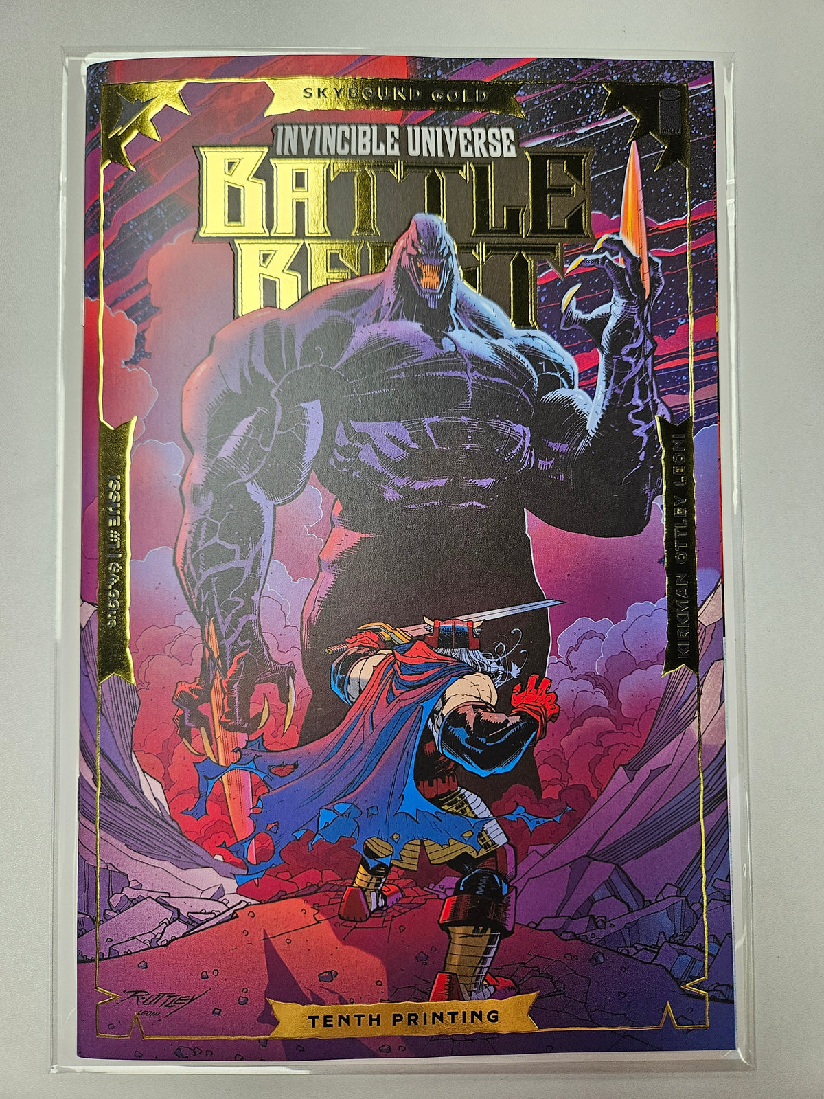 Invincible Universe: Battle Beast #1 Tenth printing cover B