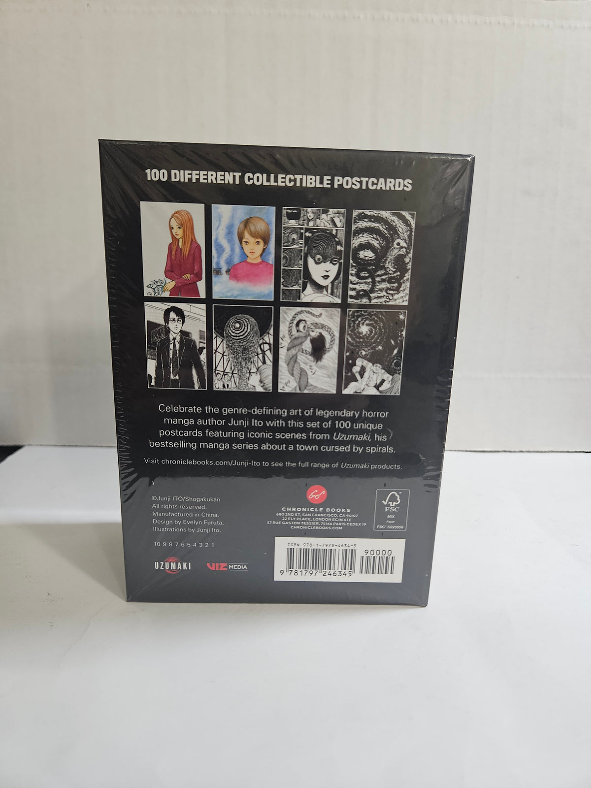 Junji Ito: Uzumaki 100 collectible post cards